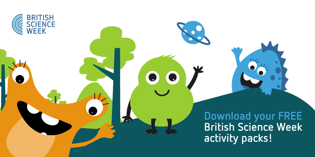 Our 2019 activity packs are now live! British Science Week
