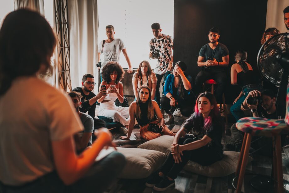 Photo of a group event