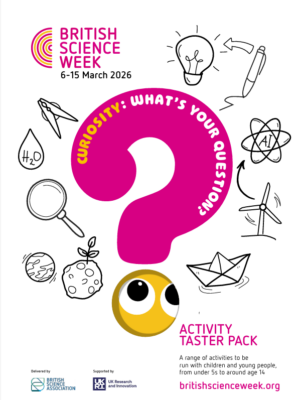 Cover of the British Science Week 2026 taster pack